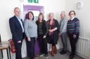 Staff at the newly-renamed PCAS in Oswestry.
