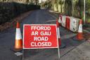 Main road between Powys and Bala closed after crash
