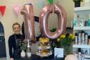 Charlotte Williams is celebrating 10 years in business after taking over Inspire Hair Studio when she was just 19