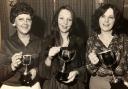 Irene Jones, Joyce Barrow and Jenny Owen pick up their awards.