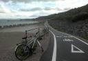 A purpose-built cycle route following the North Wales coast near Abergele