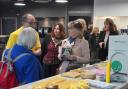 Guests at the Aico beekeeping event.