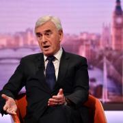For use in UK, Ireland or Benelux countries only ..BBC handout photo of shadow chancellor John McDonnell appearing on the BBC1 current affairs programme, The Andrew Marr Show. PRESS ASSOCIATION Photo. Issue date: Sunday February 17, 2019. See PA story