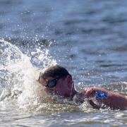 Great Britain's Hector Thomas Cheal Pardoe during the Men's 10km Marathon Swimming race at Odaiba Marine Park on the thirteenth day of the Tokyo 2020 Olympic Games in Japan. Picture date: Thursday August 5, 2021. PA Photo. See PA story OLYMPICS
