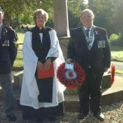 Bob McBride (left) is urging support for the RBL this year.