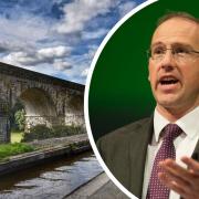 North Wales MS Llyr Gruffydd says Chirk Aqueduct is in danger because of funding.