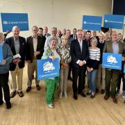 Simon Baynes MP with the North Shropshire Conservative Party.