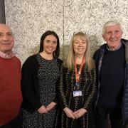 From left to right: Andy Boroughs, Laura Haythorn, Debra Alexander and Brian Ashton
