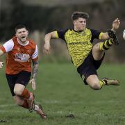 Action from St Martins' clash with Ludlow.