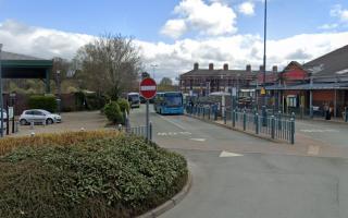 Oswestry Bus Station.