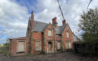 Station house in Rednal near Oswestry was sold at auction