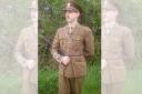 Shaun Higgins as Wilfred Owen in his show this summer.