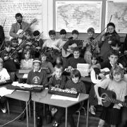 carreghofa School orchestra 1993