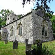 The former St Ffraid's Church in Glyn Ceiriog is up for auction again.