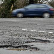 Here is how to make a claim against the council for pothole damage to your car. Image: PA