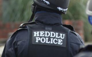 Firearm units from Dyfed-Powys and West Mercia Police forces were deployed to Llanymynech on Sunday evening.