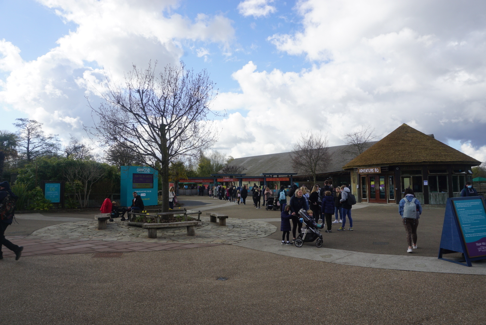 Chester Zoo welcomes back visitors for the first time in over three months.