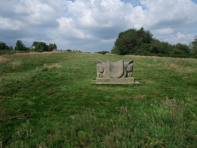Old Racecourse and the Janus Horse. Picture by Tim Heaton/Geograph.
