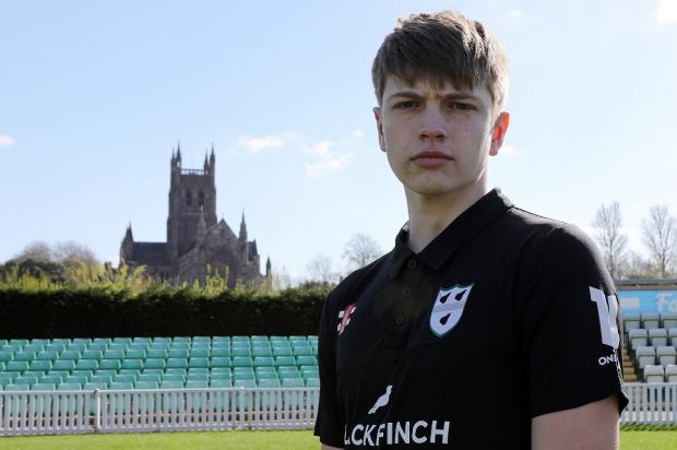 Border Counties Advertizer: Worcestershire academy ace Mitchell Stanley. Picture: WORCESTERSHIRE CCC