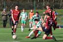 Action from TNS' clash against Cardiff Met. Picture by Brian Jones.