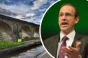 North Wales MS Llyr Gruffydd says Chirk Aqueduct is in danger because of funding.