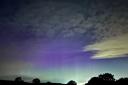 Aurora Borealis at the Oswestry Hill Fort Car Park