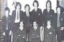 Llanfyllin High School cross country team in 1976.