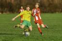 Action from Weston Rhyn's defeat to Brown Clee. Picture by Andrew Donnison.