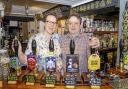 The Bailey Head, Oswestry, has received a CAMRA award after being open only one year, pictured are the licencees, Grace Goodlad and Duncan Barrowman. HD120417.