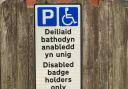 Disabled parking.