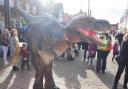Terry the friendly T-Rex will be coming to Ellesmere next week.