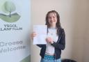 Cadi Davies delighted with her results
