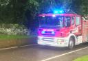 Firefighters from Oswestry were called to an incident.
