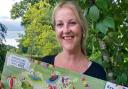 Ruth Martin of the Shropshire Good Food Partnership with the trail map and guide.