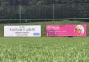 Pitchside advertising at Park Hall.