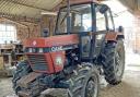 The Case tractor sold for £13,000.