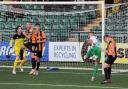 Action from TNS' clash with East Fife.