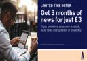Get the Advertizer for three months for just £3