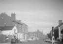 Lower Brook Street, looking towards Victoria Road, circa 1963. Picture - Oswestry Genealogy