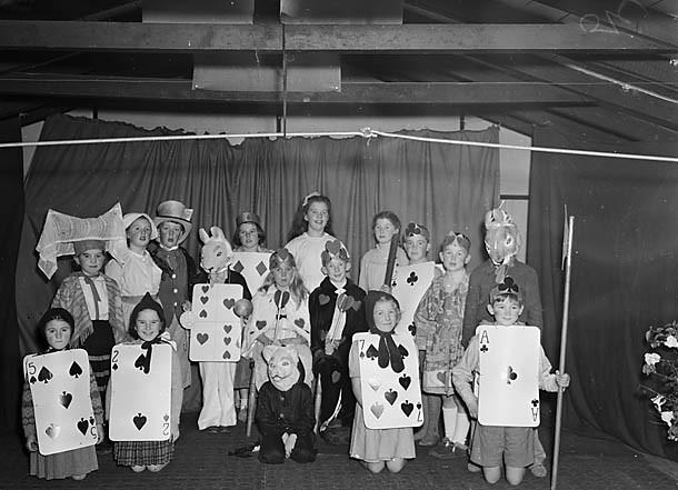 Border Counties Advertizer: Kinnerley Sunday School concert in 1949. Picture by Geoff Charles/Wikimedia.