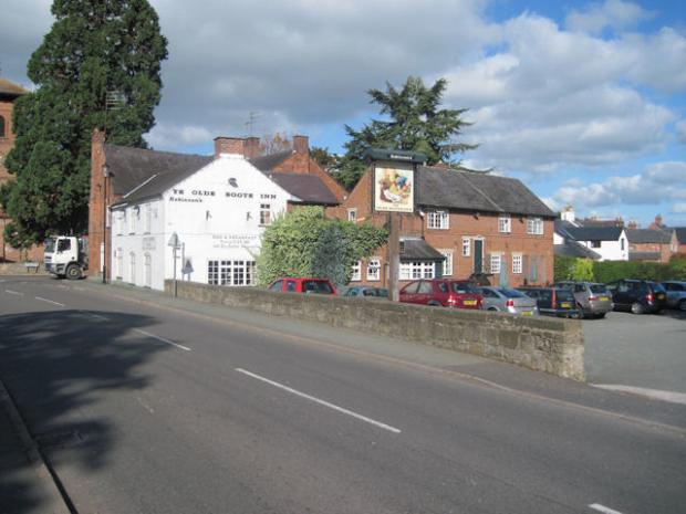 Border Counties Advertizer: Ye Olde Boote Inn. Picture: Geograph.