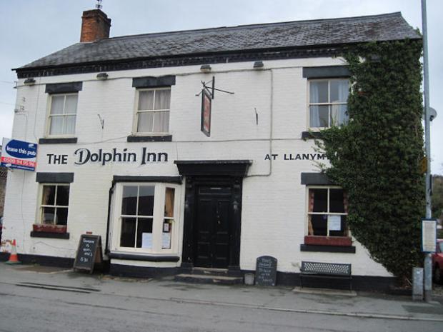 Border Counties Advertizer: Dolphin Inn. Picture: Geograph.