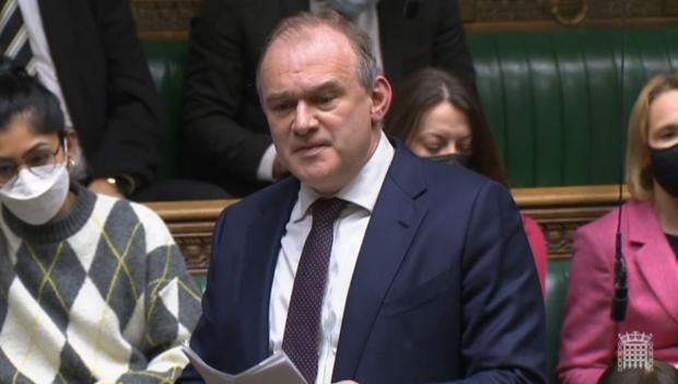 Border Counties Advertizer: Liberal Democrat leader Sir Ed Davey. Picture: PA