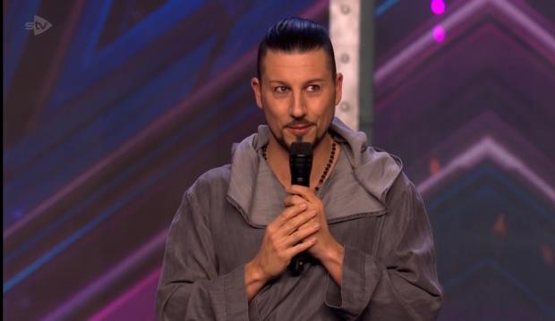 Border Counties Advertizer: Andrew Basso during his Britain's Got Talent audition (ITV)