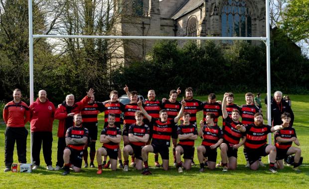 Border Counties Advertizer: Action from Oswestry RFC. Picture by Shaun Brook.