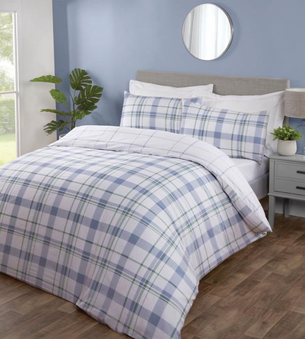 Border Counties Advertizer: Serenity Cooling Duvet Cover and Pillowcase Set (The Range)