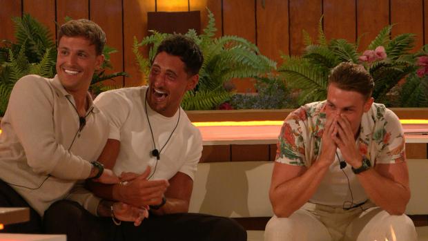 Border Counties Advertizer: The Islanders take part in the Heart Pumping Challenge: Luca, Jay and Andrew on Love Island, tonight at 9pm on ITV2 and ITV Hub. Episodes are available the following morning on BritBox. Credit: ITV