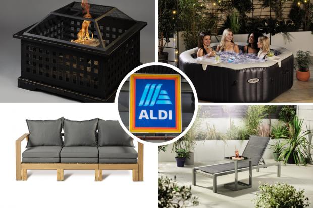Couple up with Aldi this summer to transform your garden into the Love Island villa (PA/Aldi)
