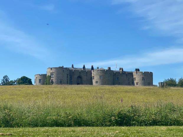 Border Counties Advertizer: Chirk Castle under the sun. Picture by Lesley Hughes.