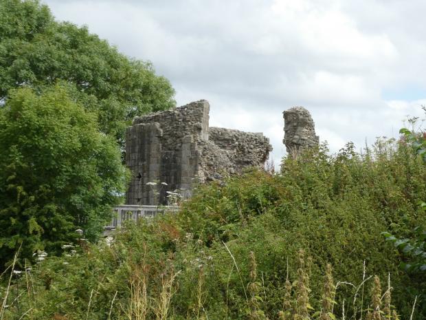 Border Counties Advertizer: Whittington Castle ruins. Picture by Julie Sheffield.